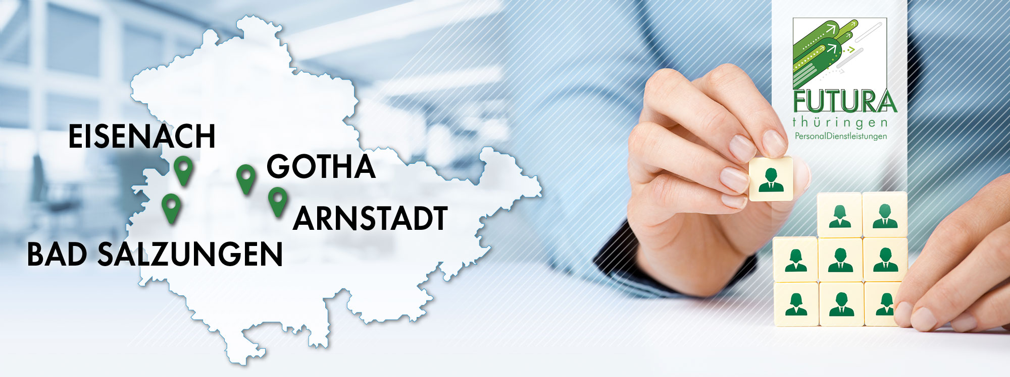 Bildmontage_Standorte_neu2020 Futura Thüringen Standorte